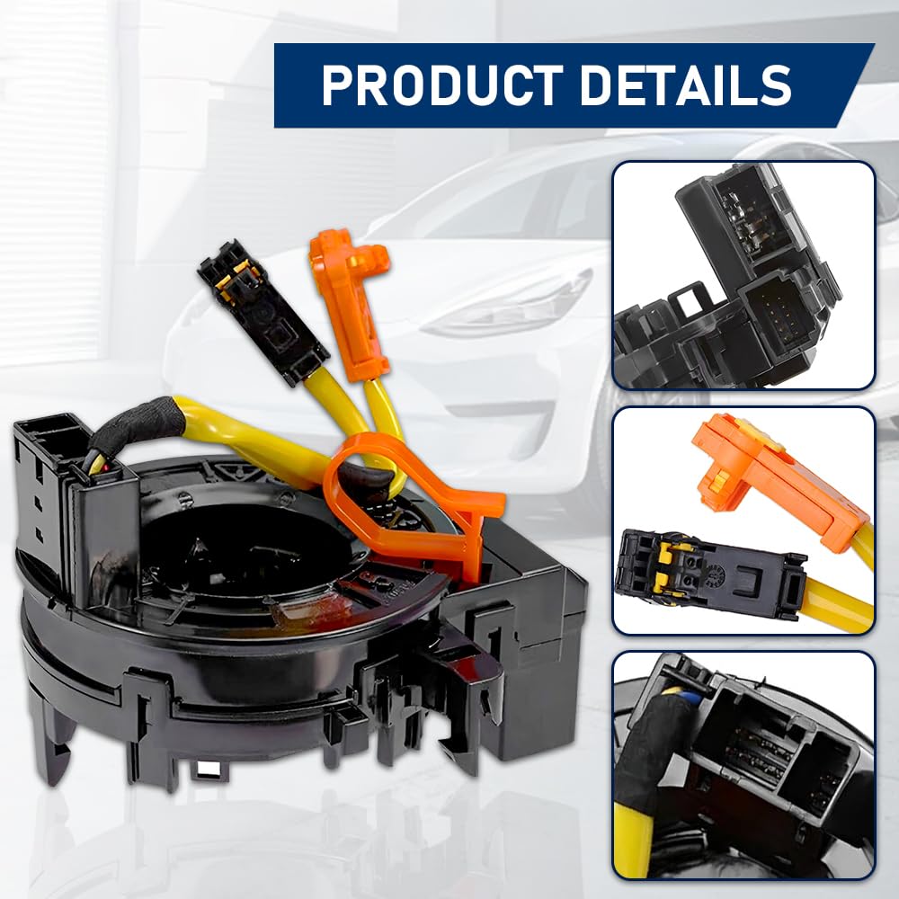 84306-0E010 Driver Plug Connector (𝐂𝐥𝐨𝐜𝐤 𝐒𝐩𝐫𝐢𝐧𝐠) for Toyota RAV4 2006 2007 2008 2009 2010 2011 2012