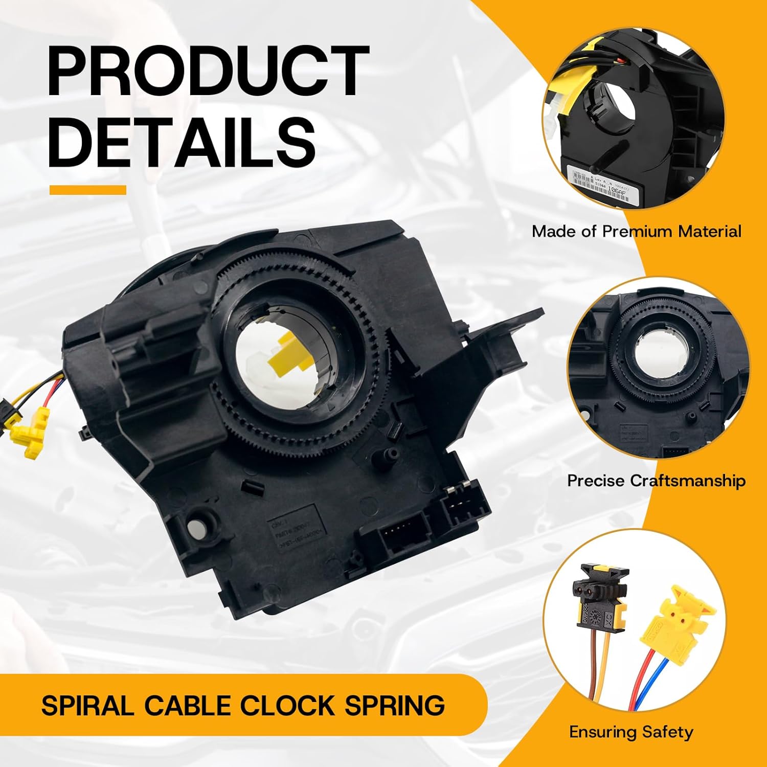 5156106AF Clock Driver Plug Connector Spring for Chrysler Jeep Wrangler Dodge 07-18 5156106AG